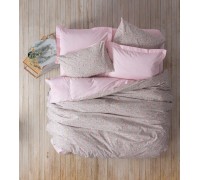 Euro bed linen Cottonbox - Sihu Pink Ranfors