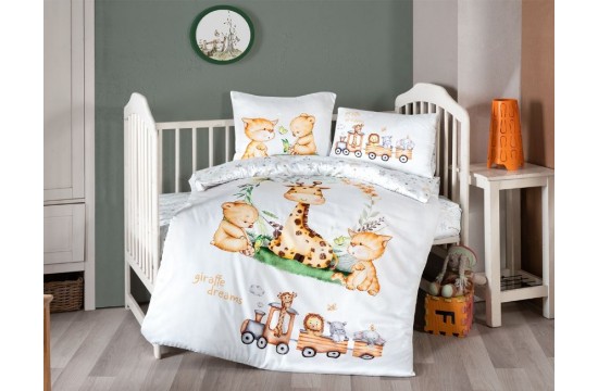 Bedding set for newborns First Choice - Riley Bamboo + Knitted blanket