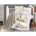 Комплект постельного белья для новорожденных First Choice - Riley Бамбук +Плед вязаный