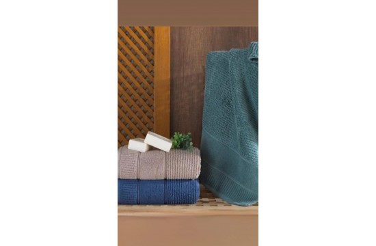 Set of cotton towels Cestepe Microcotton Grup 18 70x140cm (3 pieces)