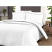 Euro bed linen La Romano Lucca White Satin Premium