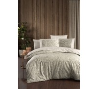 Euro bed linen La Romano Dema Beige Satin Premium