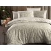 Euro bed linen La Romano Dema Beige Satin Premium