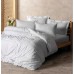 Euro bed linen Cottonbox - Plaid White Ranfors