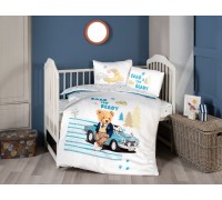 Комплект постельного белья для новорожденных First Choice - Monty Бамбук