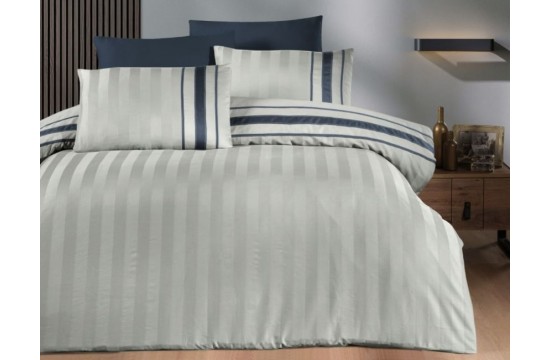 Euro bed linen First Choice Artwel Silver Satin