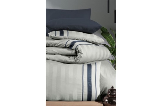 Euro bed linen First Choice Artwel Silver Satin