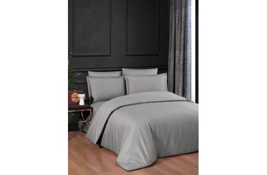 Euro bed linen La Romano Lucca Ash Satin Premium