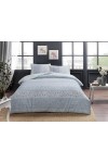 Turkish bed linen Euro TAC Leona Blue Ranforce