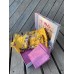 Двуспальный Super King Size комплект TAC Poetic Yellow Сатин-Digital