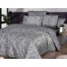 Euro bed linen La Romano Dema Gray Satin Premium