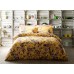Two-bed Super King Size set TAC Poetic Yellow Satin-Digital