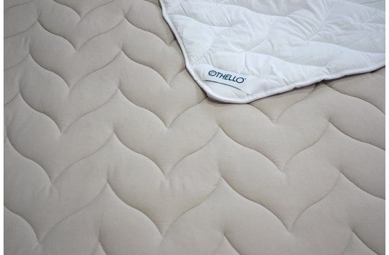 Anti-allergic blanket Othello - Colora Grey/White one and a half 155x215 cm