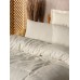Euro bed linen Cottonbox - Plaid Cream Ranfors