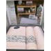 Gift set of towels Coton Delux - Romance Pudra 50x90cm+70x140cm+50x70cm