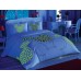 Турецкое постельное белье евро TAC Disney Love Mickey Glow ранфорс+светится в темноте