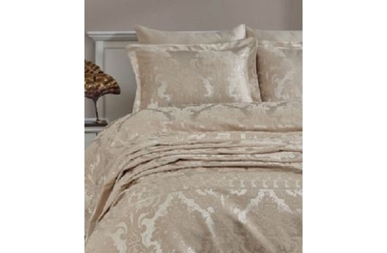Jacquard bedspread Dantela Vita - Armada Vizon 250x260 with pillowcases