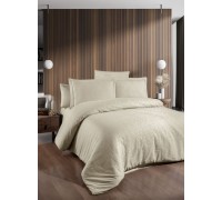 Euro bed linen First Choice Tecna Champagne Jacquard