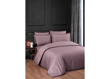 Euro bed linen La Romano Lucca berry Satin Premium