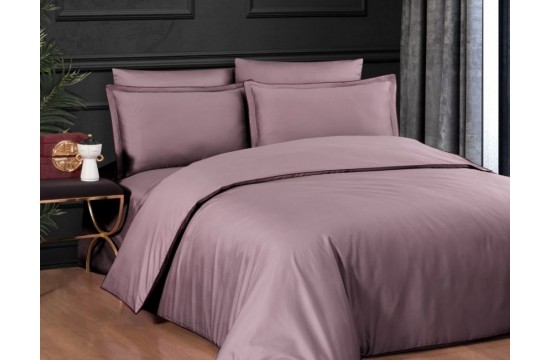 Euro bed linen La Romano Lucca berry Satin Premium