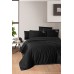 Euro bed linen First Choice Timeless Black Satin