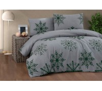 Euro double set Cotton Collection Yil Green Flannel