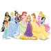 Підлітковий комплект Disney TAC Princess Rainbow ранфорс / простирадло на гумці