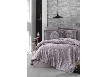 Euro bed linen First Choice Milena Lavender Satin