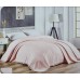 Cotton jacquard pique bedspread Gold Soft Life Pink 240×260 cm