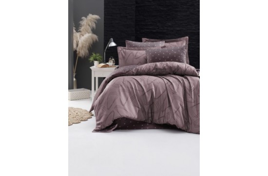 Euro bed linen First Choice Rovena Lilac Satin
