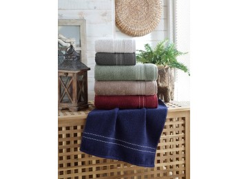 Set of terry bath towels Sikel Beymen 50x90cm (6 pieces)