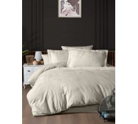 Euro bed linen First Choice Stesha Beige Jacquard