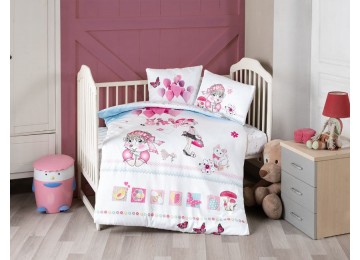 Комплект постельного белья для новорожденных First Choice - Lunda Бамбук