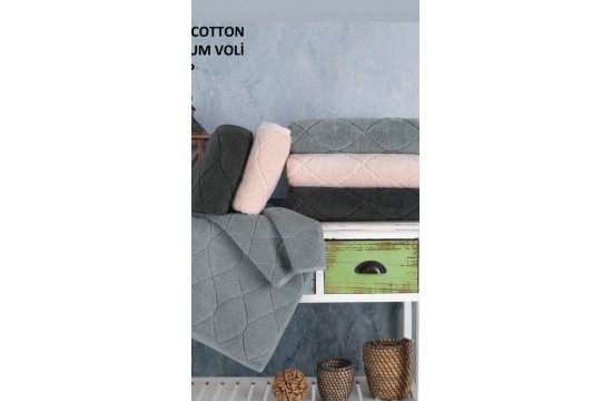 Set of cotton towels Cestepe Microcotton Grup 15 70x140cm (3 pieces)