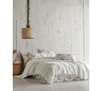 Saheser Mona krem ​​pique bed linen