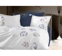 Turkish bed linen euro Dantela Vita Cinar satin with embroidery