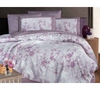 Euro bed linen La Romano Lily Berry Satin Premium