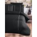 Euro bed linen First Choice Elegant Black Ranfors