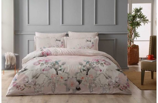 Turkish bed linen Euro TAC Mosca Satin-Digital