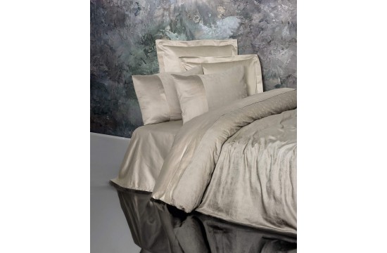 Euro bed linen Cottonbox Demure Vizon Jacquard