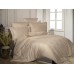 Turkish euro bed Belizza - Destina Beige Jacquard