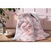 Blanket anti-allergic Othello - Colora Lilac/Cream double euro 195x215 cm