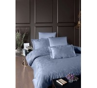 Euro bed linen First Choice Stesha Dasty Blue Jacquard