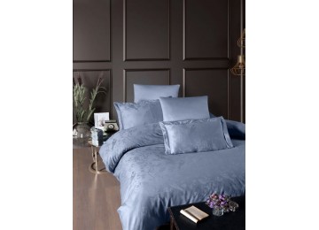 Euro bed linen First Choice Stesha Dasty Blue Jacquard