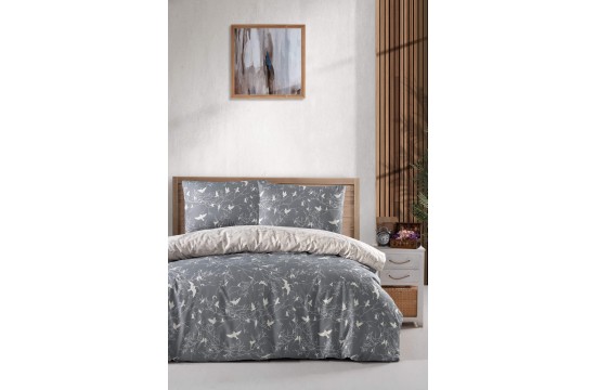 Euro bed linen First Choice Homesko Freedom Gray/ fitted sheet