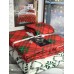 Турецкое постельное белье семейное Belizza Merry Christmas Фланель