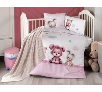 Bedding set for newborns First Choice - Alfie Bamboo + Knitted blanket