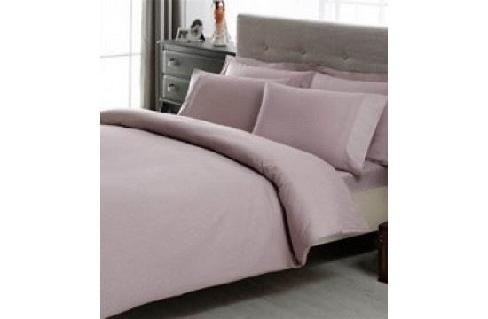 Two-bed King Size set TAC Premium Basic Lila Satin-Stripe