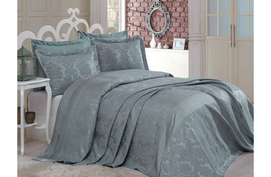 Jacquard bedspread Dantela Vita - Simay Maldiv 250x260+2 pillowcases 50x70 Türkiye