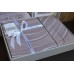 Односпальный комплект First Choice Homesko Donis Lilac Ранфорс / простыня на резинке